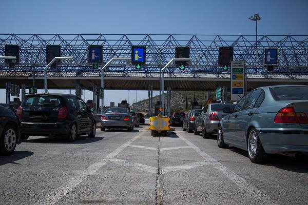 Οι νέες τιμές των διοδίων στον αυτοκινητόδρομο Πατρών – Αθηνών