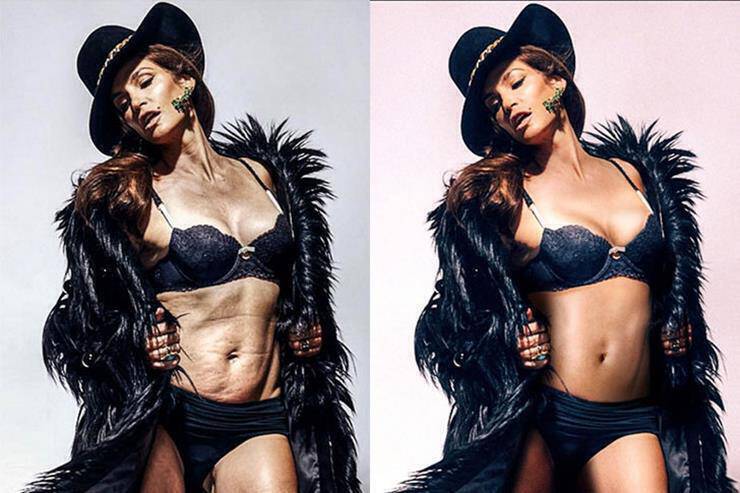 Τα θαύματα του photoshop: Δείτε πως μεταμορφώνονται διάσημες γυναίκες
