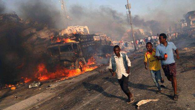Σομαλία: Στους 189 οι νεκροί από τις δύο βομβιστικές επιθέσεις