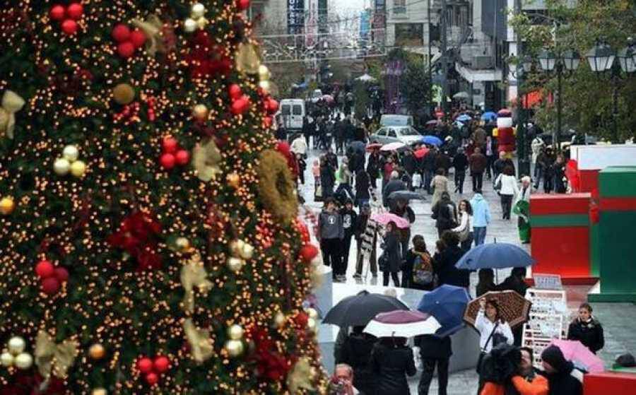 Χαμηλότερος από το 2018 ο χριστουγεννιάτικος τζίρος για τις μισές επιχειρήσεις