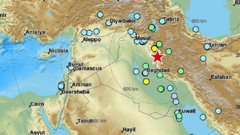 Σεισμός 7,2 ρίχτερ στα σύνορα Ιράν-Ιράκ