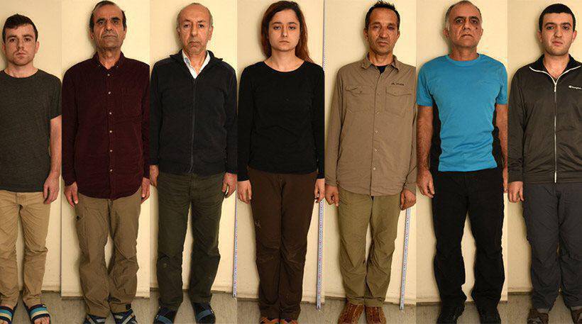 Αυτοί είναι οι 9 Κούρδοι που συνέλαβε η Αντιτρομοκρατική