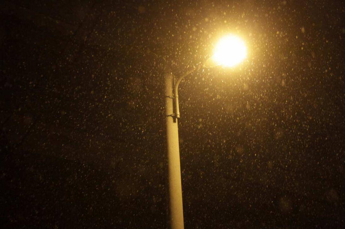 Διακόπηκε η κυκλοφορία στη λεωφόρο Διονύσου λόγω της χιονόπτωσης