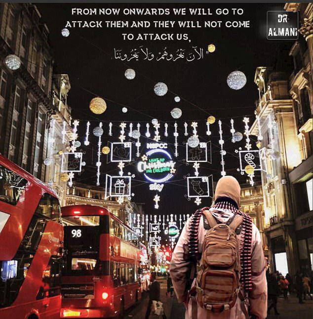 Το ISIS απειλεί με αιματοκύλισμα τα Χριστούγεννα το Λονδίνο
