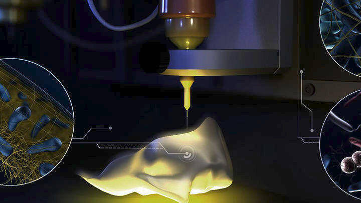 3D εκτυπωτής  χρησιμοποιεί μελάνι από βακτήρια για να παράγει «ζωντανά» υλικά!