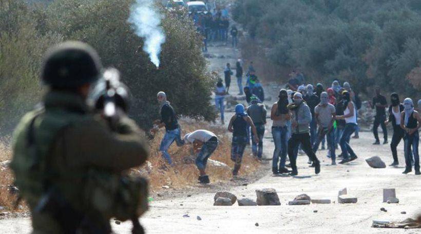 Συγκρούσεις Παλαιστίνιων με τις ισραηλινές δυνάμεις στη Δυτ. Όχθη