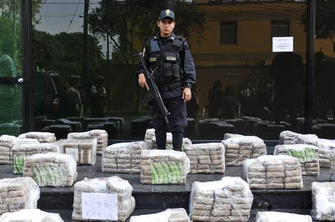 Περού: Κατάσχεση 500 κιλών κοκαΐνης με προορισμό τη Γαλλία