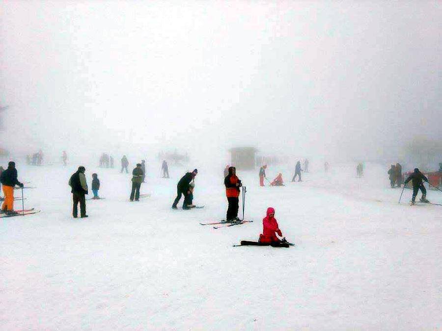 Έκλεισε το χιονοδρομικό του Φαλακρού λόγω του μεγάλου όγκου χιονιού
