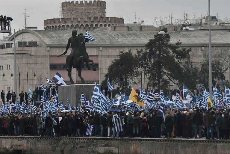 Θεσσαλονίκη: Συγκέντρωση για τη Μακεδονία σήμερα