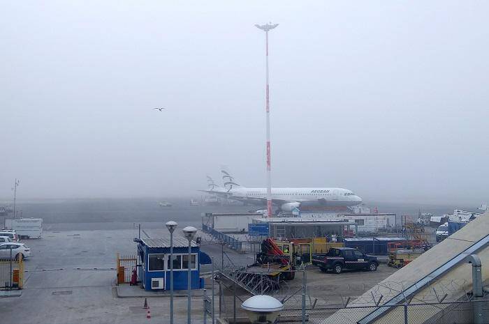 Η ομίχλη διαλύθηκε και το αεροδρόμιο «Μακεδονία» λειτουργεί κανονικά