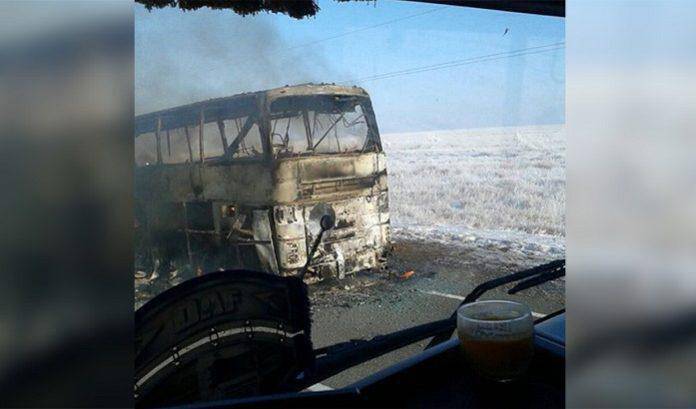 Καζακστάν: 52 άτομα κάηκαν ζωντανά σε λεωφορείο