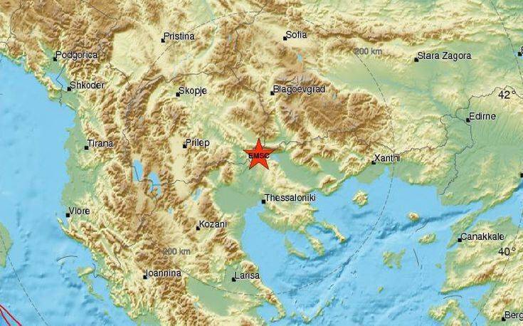 Τρεις σεισμοί σε 6 λεπτά στο Κιλκίς