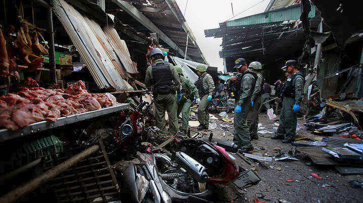 Ταϊλάνδη: Τρεις νεκροί από έκρηξη βόμβας σε αγορά
