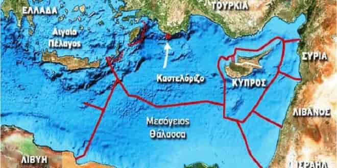 Η στρατηγική θέση του Καστελόριζου και οι υδρογονάνθρακες της Μεσογείου
