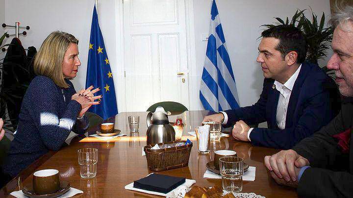 Μογκερίνι: Στηρίζουμε  Ελλάδα – Κύπρο απέναντι στις τουρκικές προκλήσεις