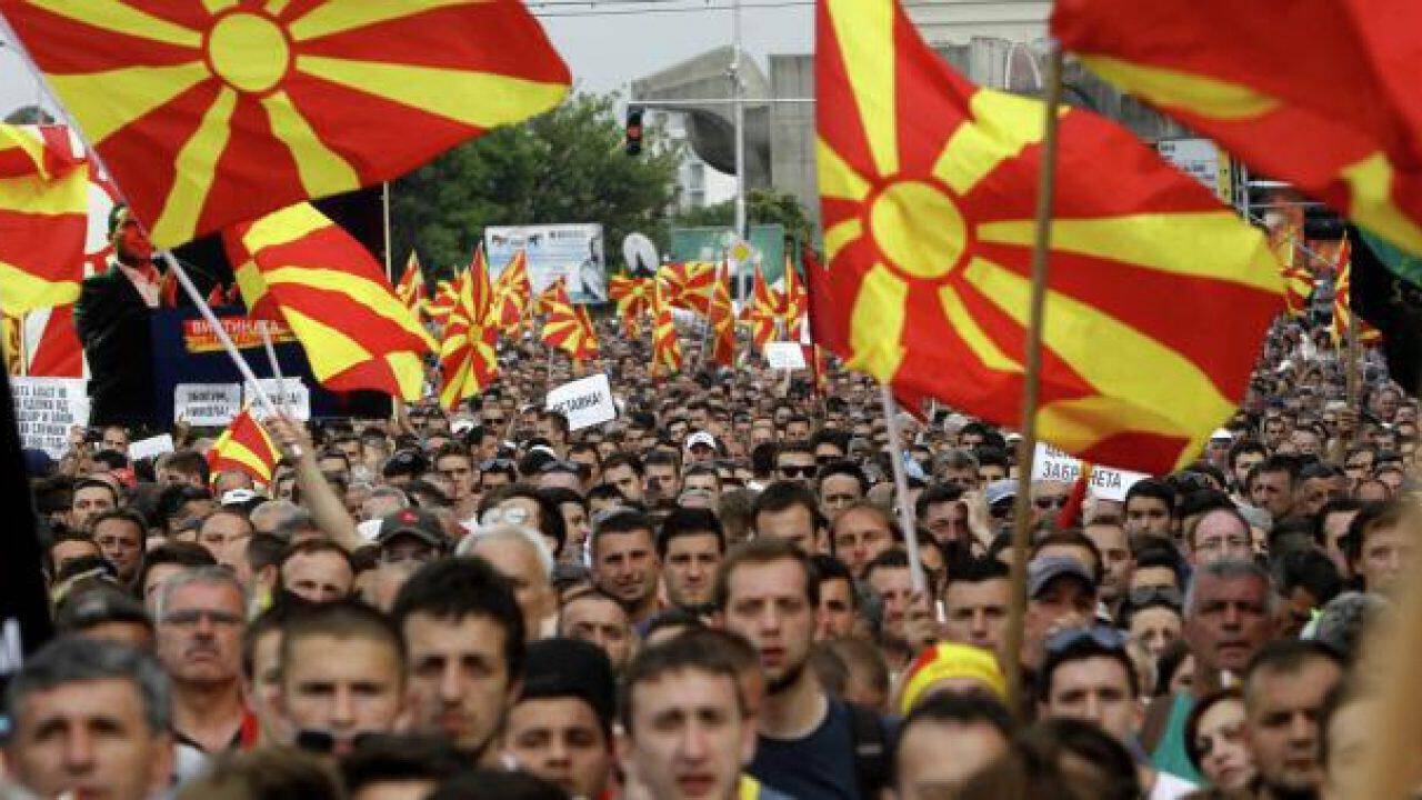 Αποτέλεσμα εικόνας για ΣΥΓΚΈΝΤΡΩΣΗ του εθνικισμού στη Βόρεια Μακεδονία