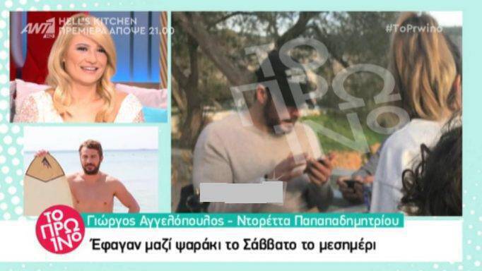 Γιώργος Αγγελόπουλος – Ντορέττα Παπαδημητρίου: Είναι το νέο hot ζευγάρι (vid)