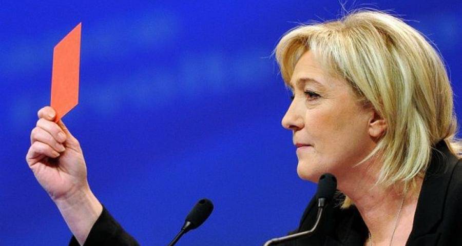 Μαρίν Λεπέν: «Δεν έχω “κρυφή ατζέντα” για έξοδο της Γαλλίας από την Ε.Ε.»