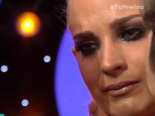 Τα δάκρυα της Άννυ Πανταζή μετά την αποχώρηση από το Dancing with the Stars