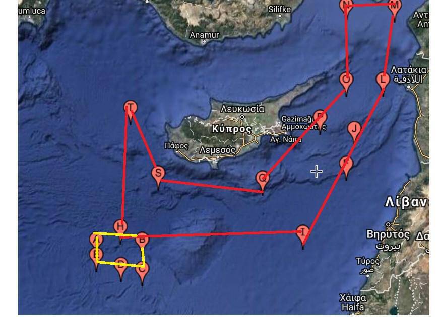 H Τουρκία περικυκλώνει την Κύπρο με νέα NAVTEX