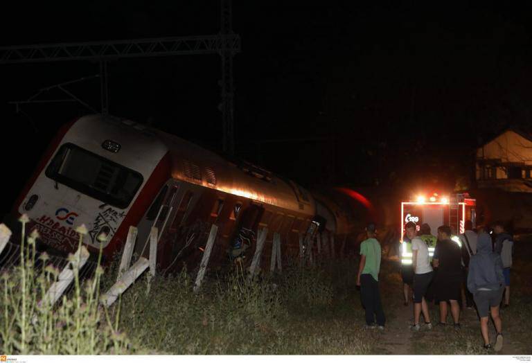 ΟΣΕ: Εκτροχιάστηκε τρένο στην Κατερίνη
