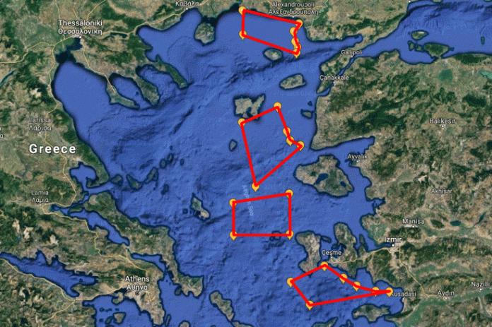 Ελληνική απάντηση με NOTAM στις NAVTEX Τουρκίας