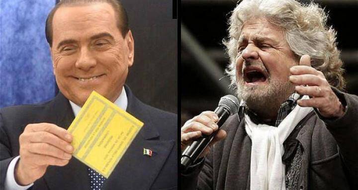 Ιταλικές εκλογές: Μπερλουσκόνι και Γκρίλο στην τελική ευθεία (pics)