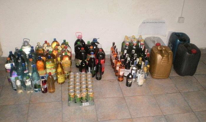 Προμαχώνας: Τρεις συλλήψεις για παράνομη εισαγωγή τσιγάρων και ποτών (pics)