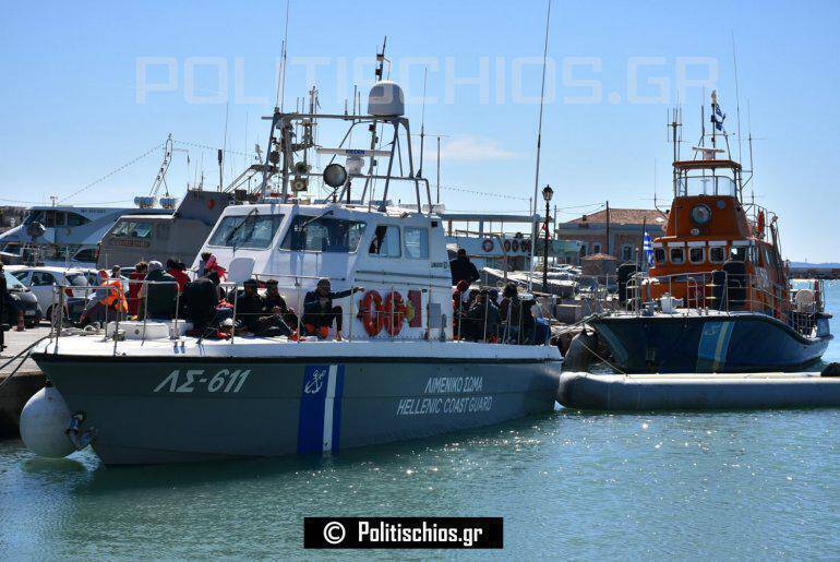 Χίος: Σκάφος της τουρκικής Ακτοφυλακής παρεμπόδισε επιχείρηση διάσωσης μεταναστών