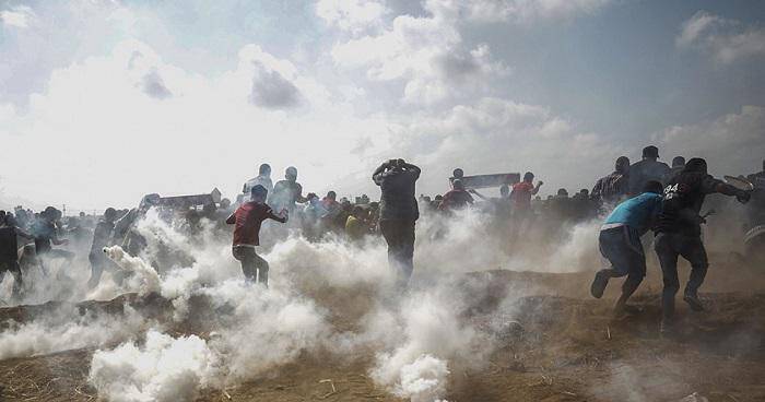 Γάζα: Τουλάχιστον 100 τραυματίες από ισραηλινά πυρά και δακρυγόνα