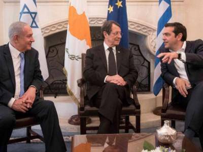 Λευκωσία: Κοινές δηλώσεις από την Τριμερή Σύνοδο Ελλάδας-Κύπρου-Ισραήλ (pics)