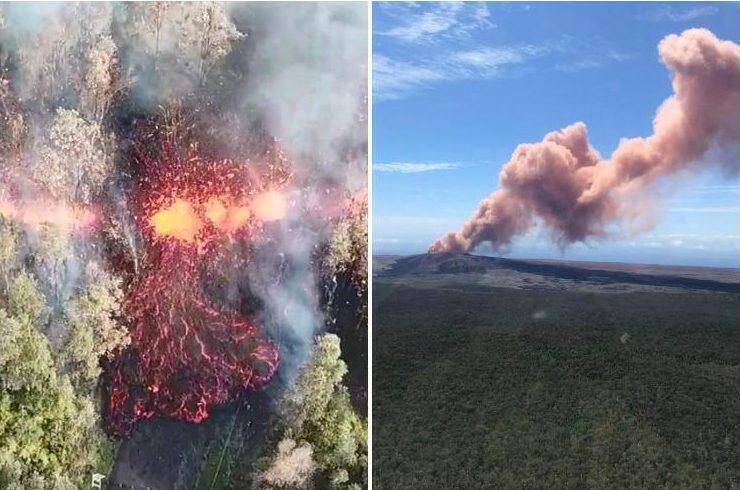 Η έκρηξη του Κιλαουέα στη Χαβάη κατέστρεψε και απειλεί δεκάδες σπίτια