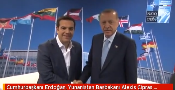 Συνάντηση Τσίπρα – Ερντογάν -Ο Ερντογάν έθεσε ανοιχτά στον Τσίπρα ζήτημα ανταλλαγής