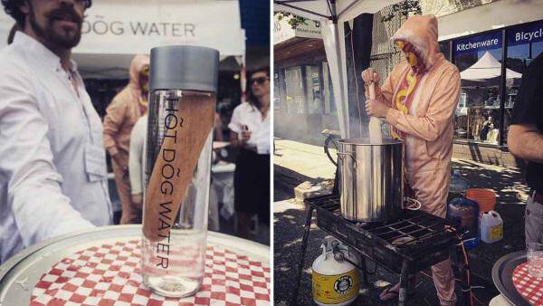 Απίστευτο! Πουλάει νερό με γεύση… hot dog! [pics]