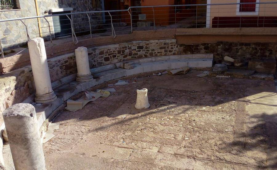 Βανδαλισμοί σε αρχαιολογικό χώρο στη Μυτιλήνη