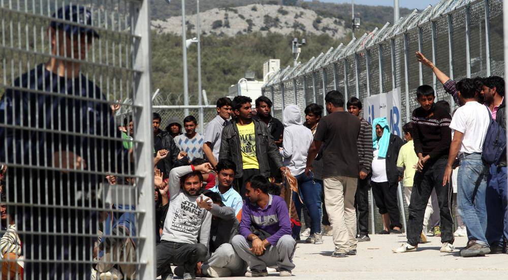 Σάμος: Διαμαρτυρίες αιτούντων άσυλο