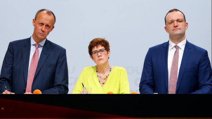 Τρεις μνηστήρες για έναν «θρόνο» στο CDU