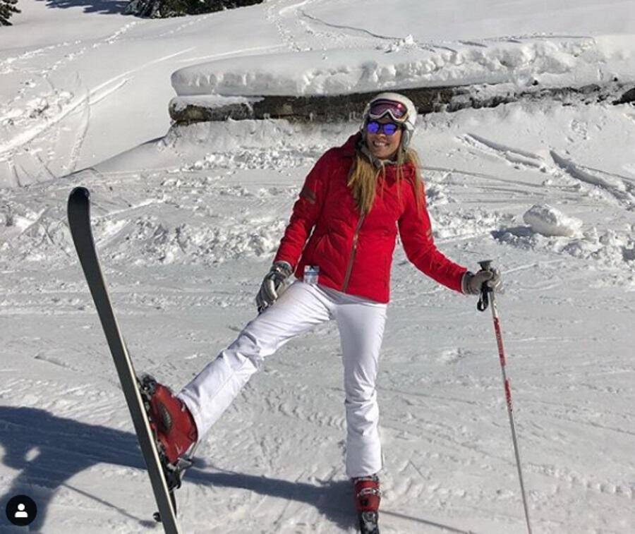 Μαριέττα Χρουσαλά: Στο Μαίναλο της Αρκαδίας για σκι! (pics)