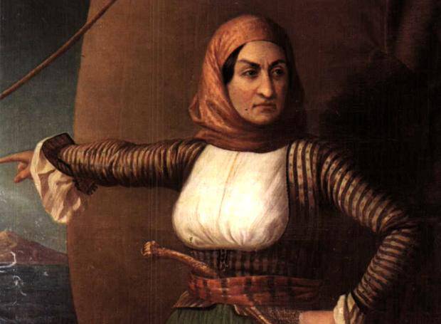 Σαν σήμερα το 1825 πέθανε η Λασκαρίνα Μπουμπουλίνα