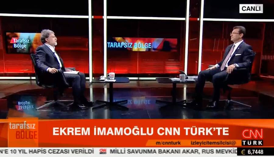 «Κόλαση» στο CNN Turk όταν είπαν τον Ιμάμογλου «Έλληνα»! (vid)