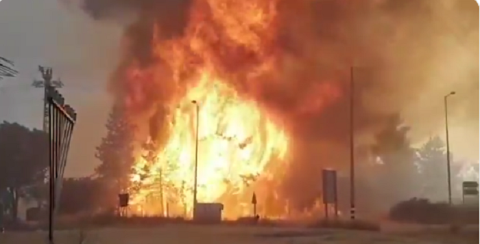 Ισραήλ: Κάηκαν σπίτια από τις πυρκαγιές – Έσπευσαν ελληνικά Καναντέρ (vid)