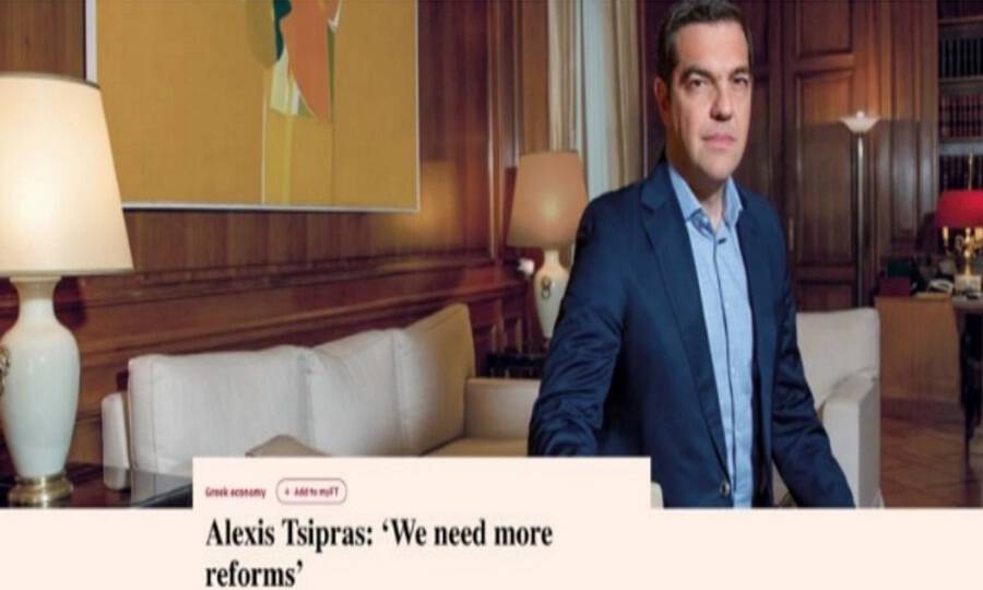 Τσίπρας στους Financial Times: «Η Μέρκελ δεν πίστευε ότι θα λύσω το Μακεδονικό»