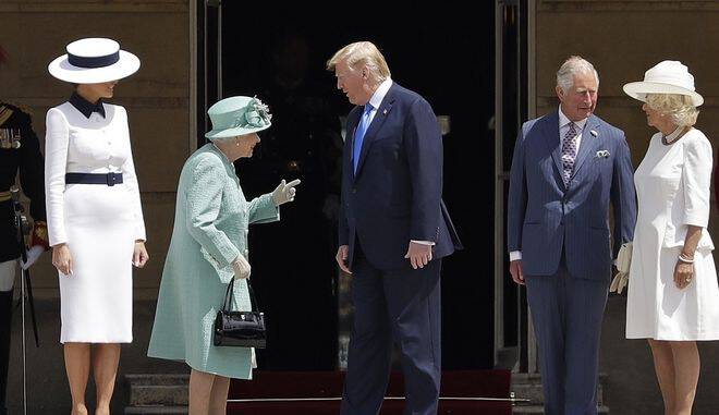 Τι ειπώθηκε στο επίσημο δείπνο που παρέθεσε η βασίλισσα Ελισάβετ στον Αμερικανό πρόεδρο Ντόναλντ Τραμπ