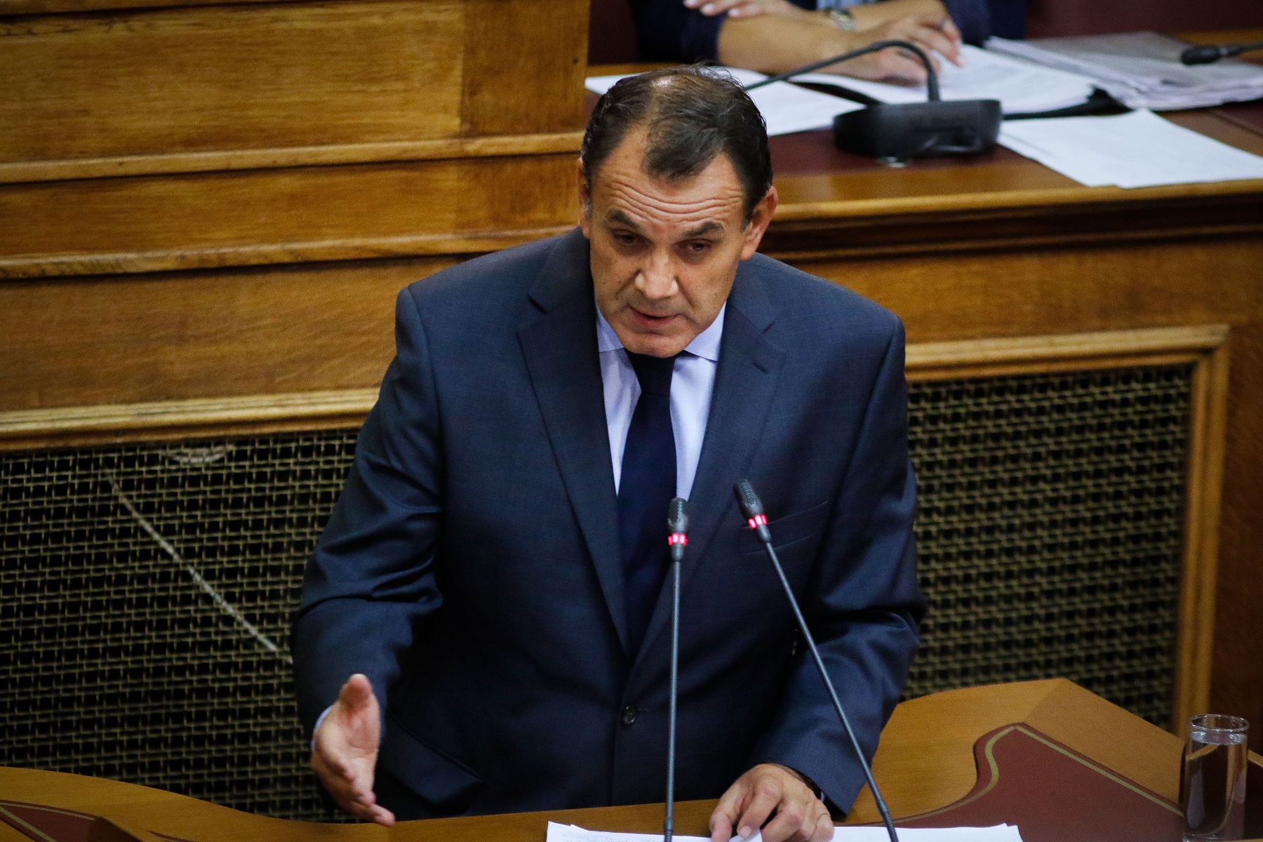 Παναγιωτόπουλος: Δεν είμαστε πολεμοχαρείς αλλά αν χρειαστεί θα αντιδράσουμε