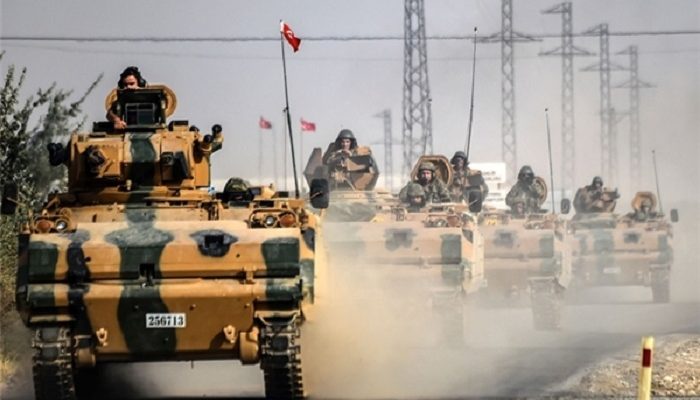 Ξεκίνησε η εισβολή των Τούρκων στη Συρία -Ο πρώτος βομβαρδισμός (vid)