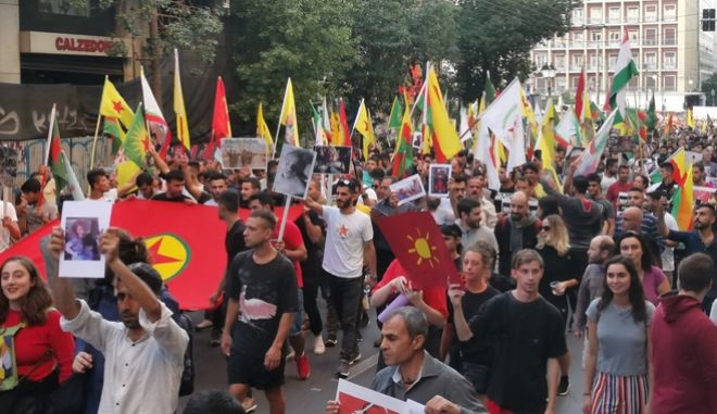 Διαδήλωσαν για λευτεριά στο Κουρδιστάν