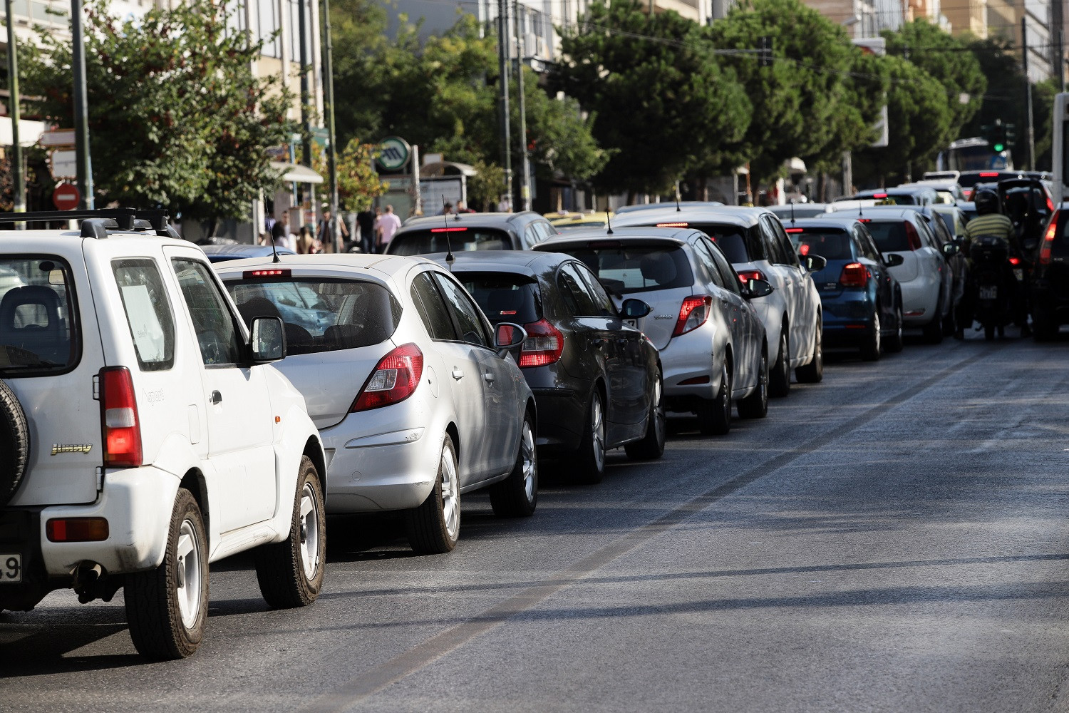 Κίνηση στους δρόμους της Αθήνας: Κυκλοφοριακό χάος στον Κηφισό