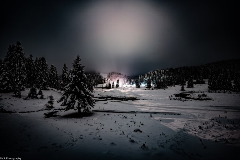 Περτούλι: Μαγικές εικόνες από το χιονισμένο τοπίο