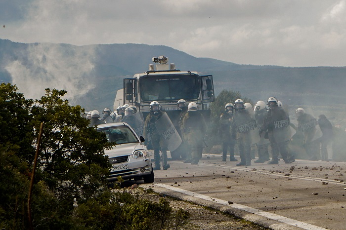 Αστυνομικοί κατά της απόβασης των ΜΑΤ σε Λέσβο και Χίο