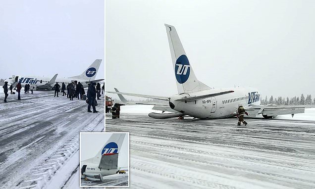 Ρωσία: Πτήση τρόμου για 94 επιβάτες Boeing – Καρέ καρέ η προσγείωση